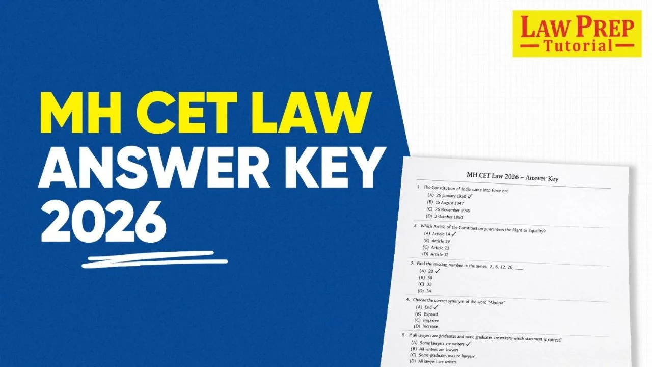 mh cet law answer key