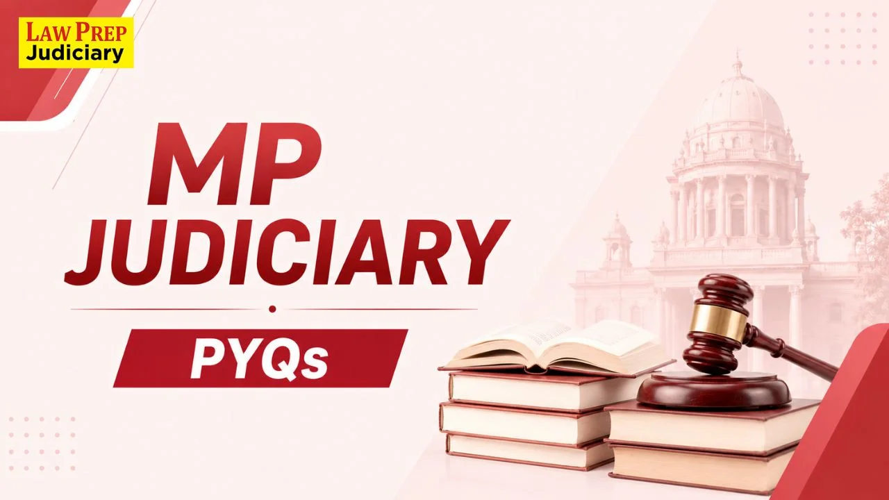 MP Judiciary Previous Year Papers