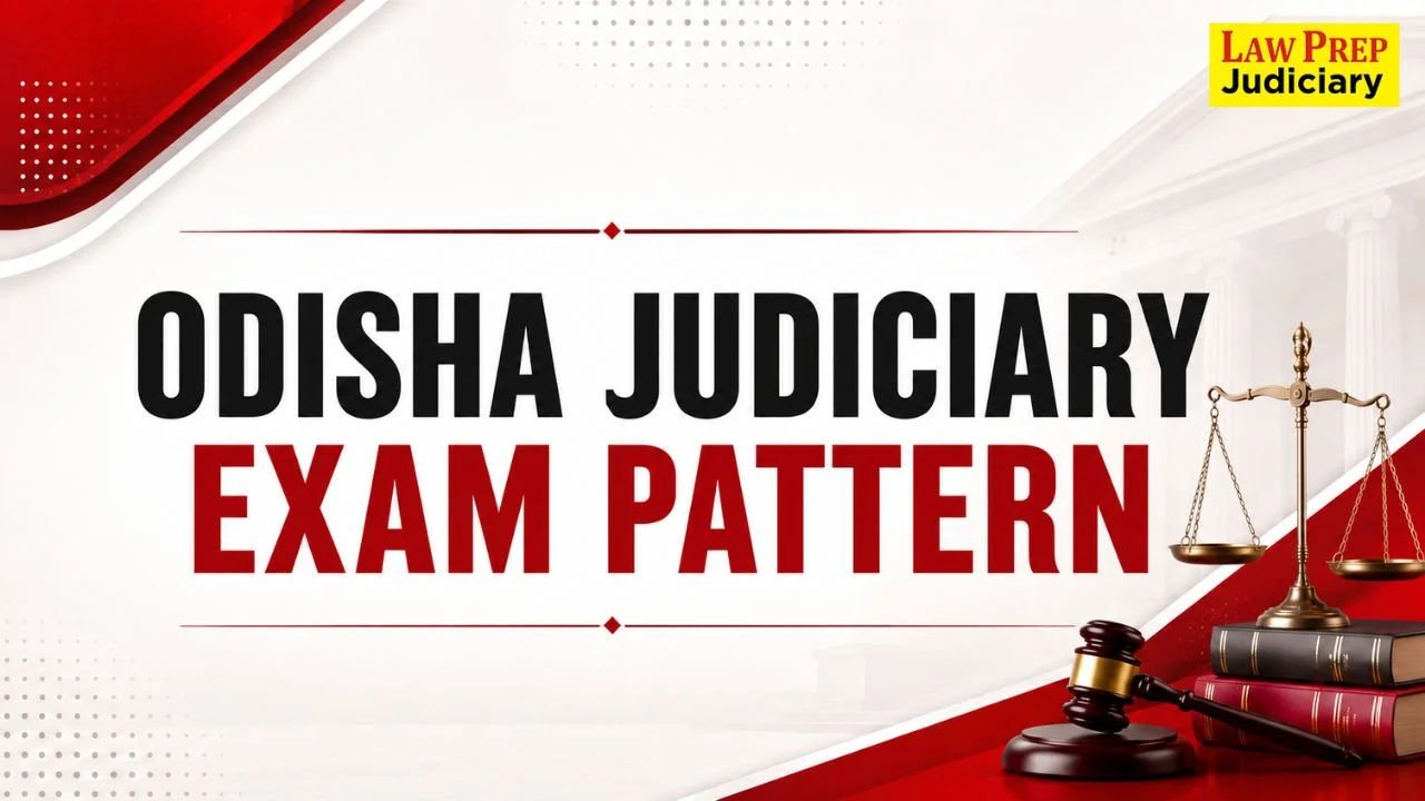 Odisha Judiciary Exam Pattern