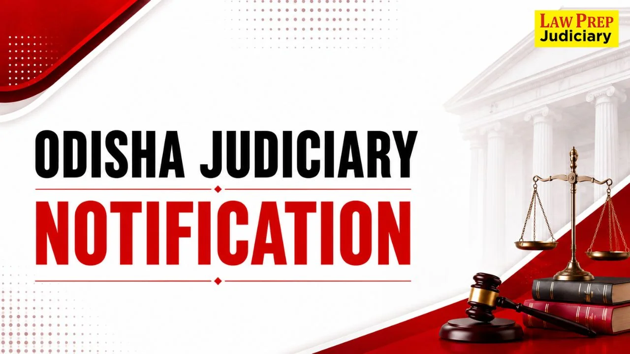 odisha judiciary notification