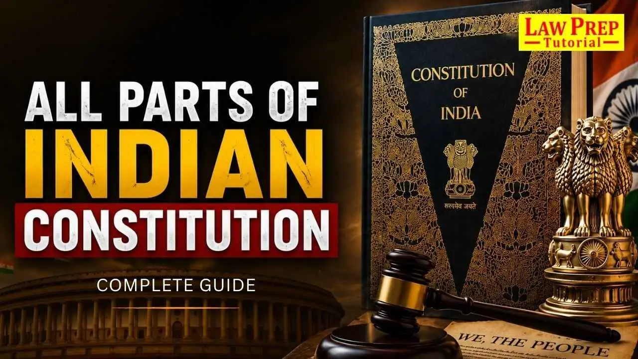 all parts of indian constitution