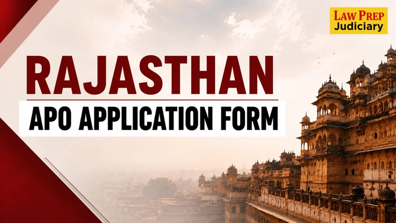 rajasthan apo application form