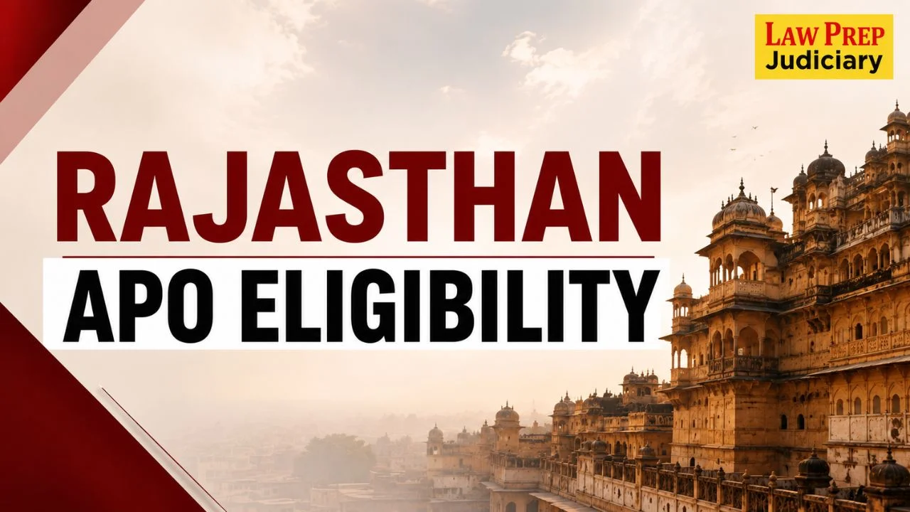 Rajasthan APO Eligibility 2025: Age, Qualification, All Details