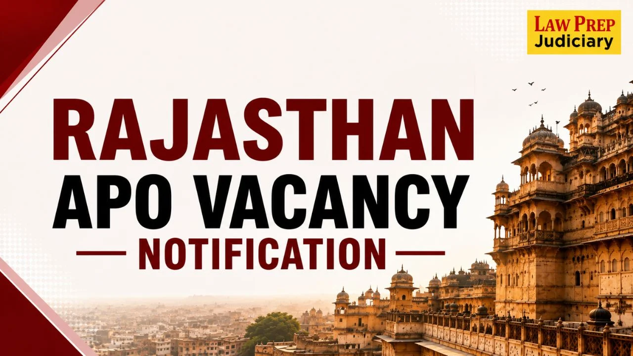 rajasthan apo vacancy