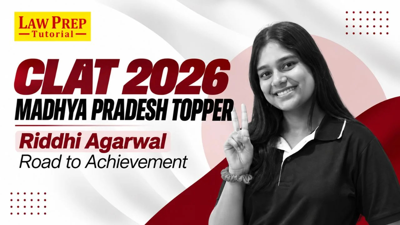 CLAT Madhya Pradesh Topper
