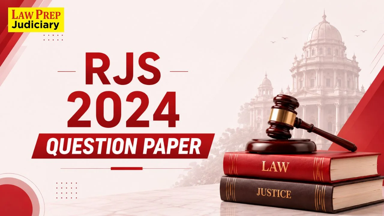 RJS 2024 Question Paper