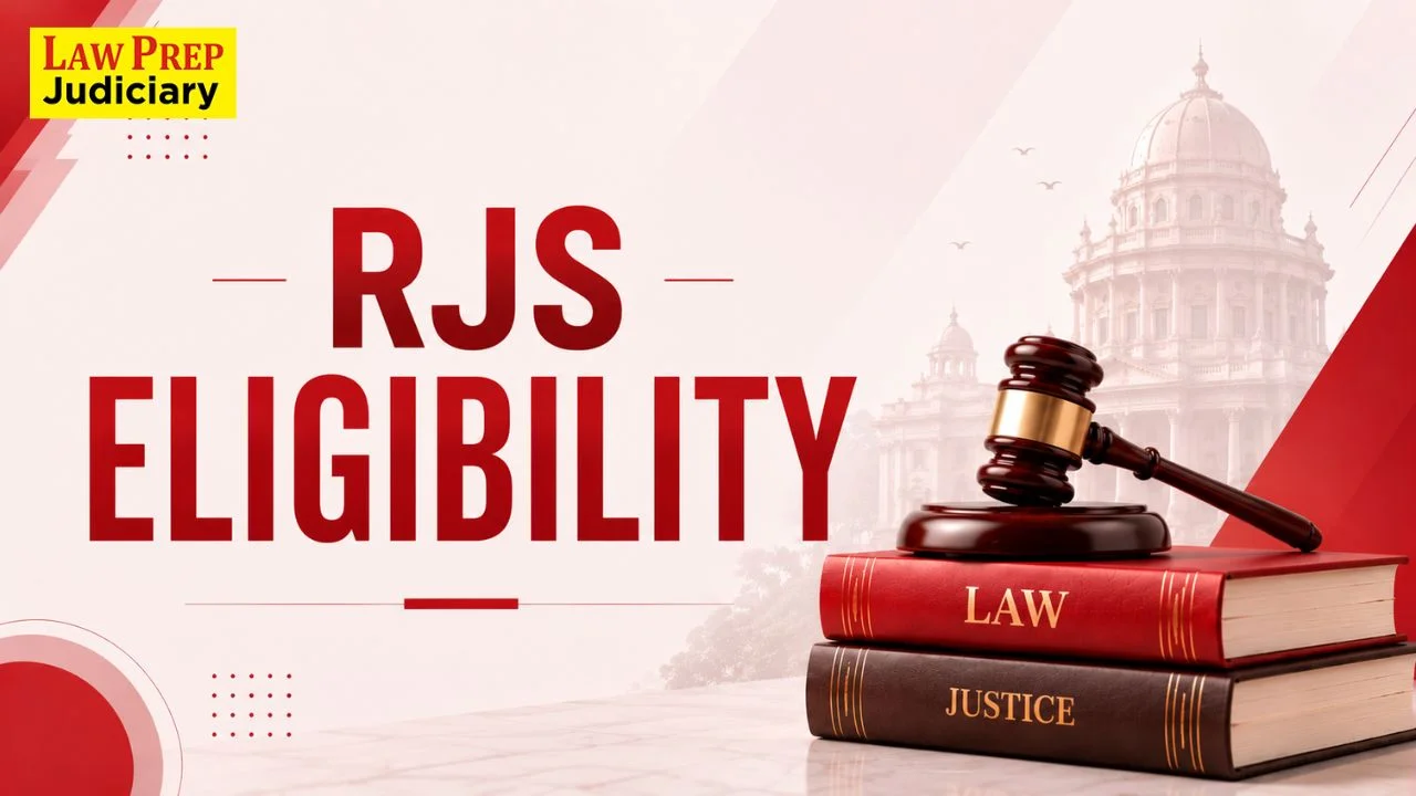 RJS Eligibility Criteria 2026 (Rajasthan Judiciary Eligibility)