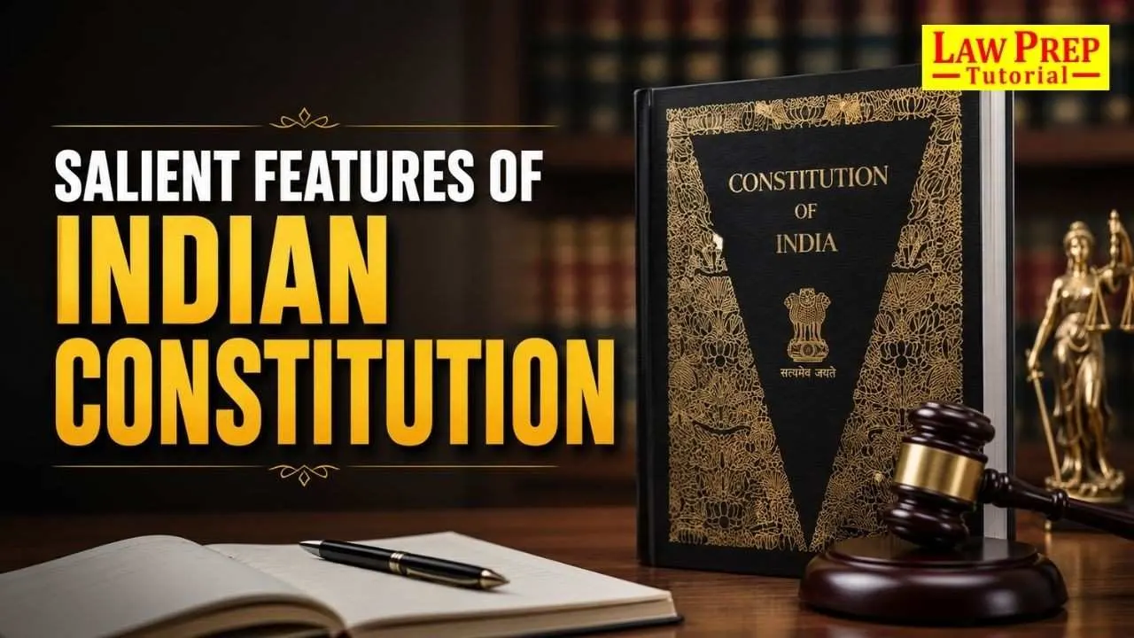 salient features of indian constitution