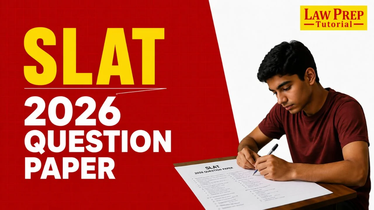 slat 2026 question paper
