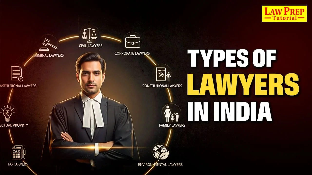 types of lawyers in india