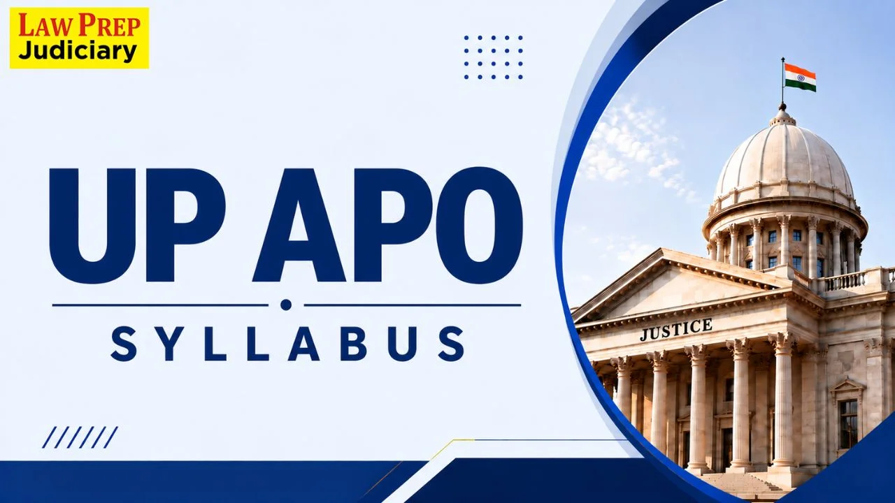 UP APO Syllabus 2026: Check Prelims & Mains Syllabus PDF