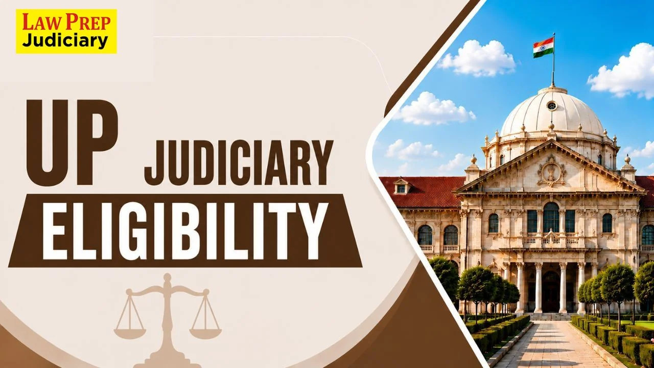 UP Judiciary Eligibility 2026 (UP PCS J Eligibility Criteria)