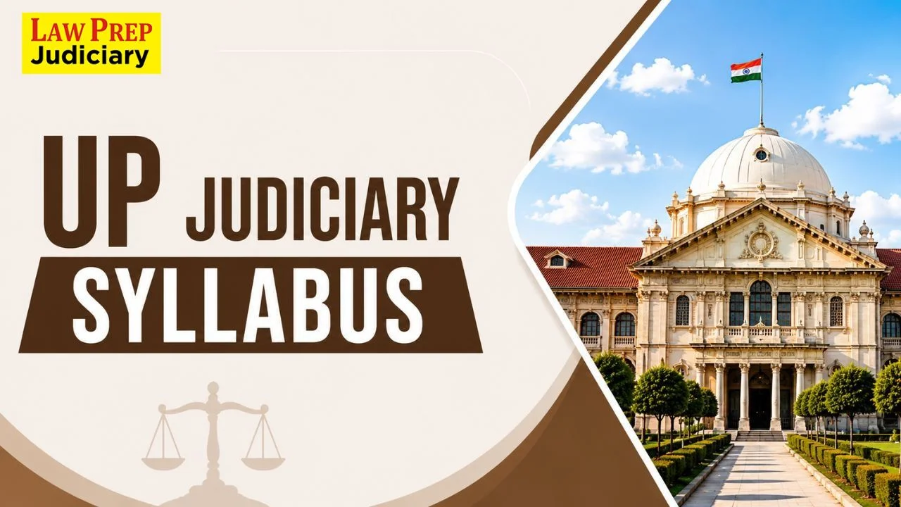 UP Judiciary Syllabus 2026 (New UP PCS J Syllabus PDF)