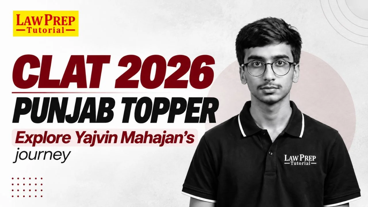 yajvin Mahajan AIR 44 CLAT 2026