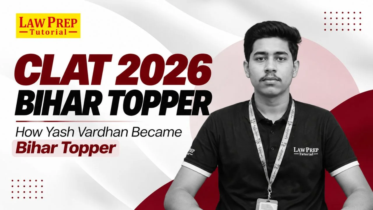CLAT 2026 Bihar Topper