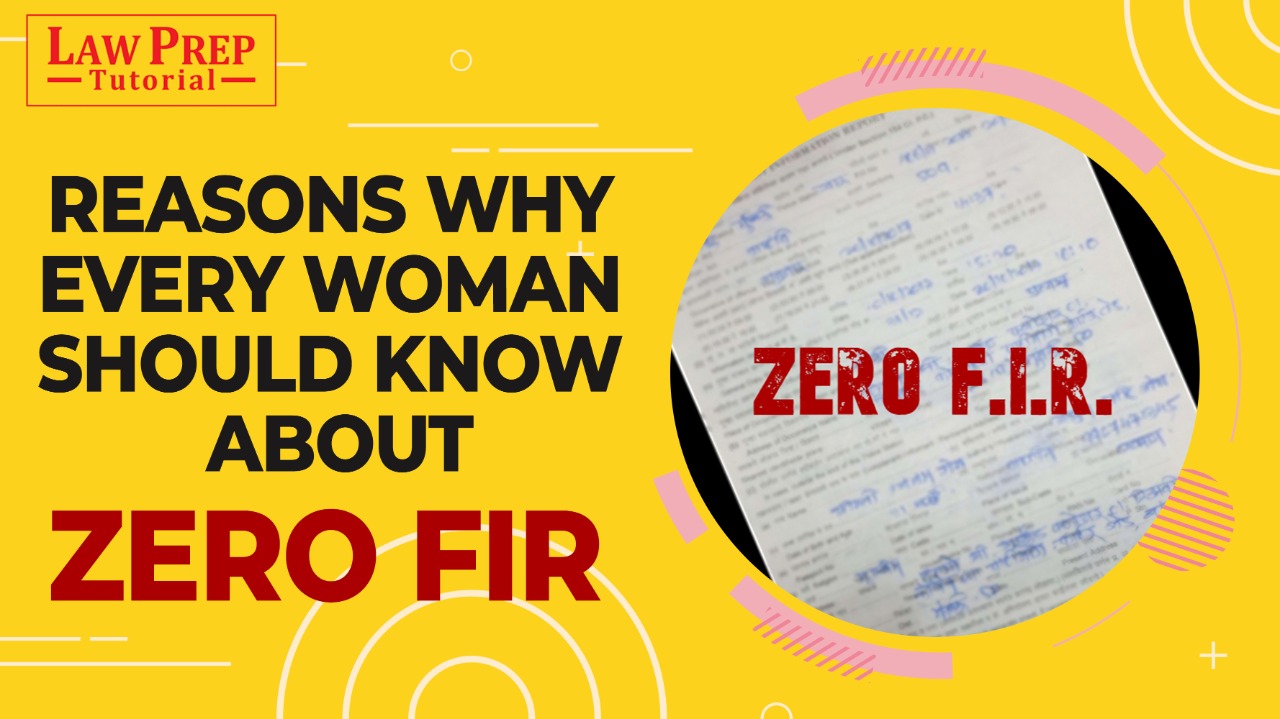 Reasons Why Every Woman Should Know About Zero FIR