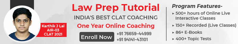 CLAT one year online coaching