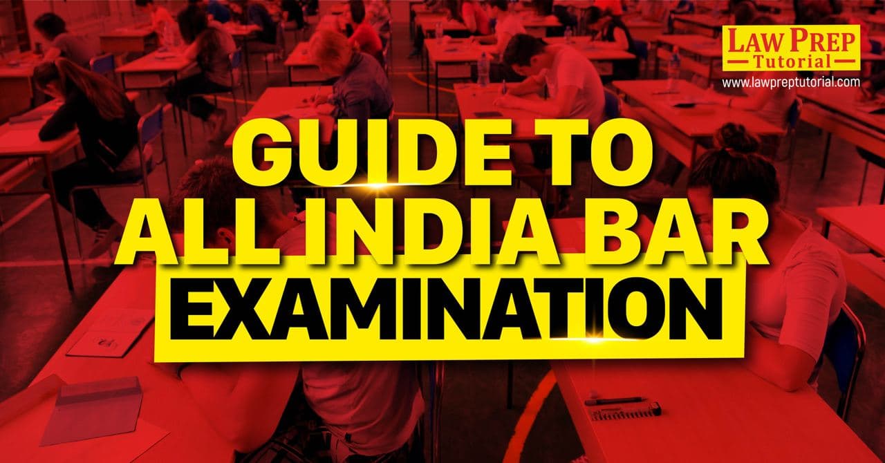 Guide to All India Bar Examination - Tips & Strategy 