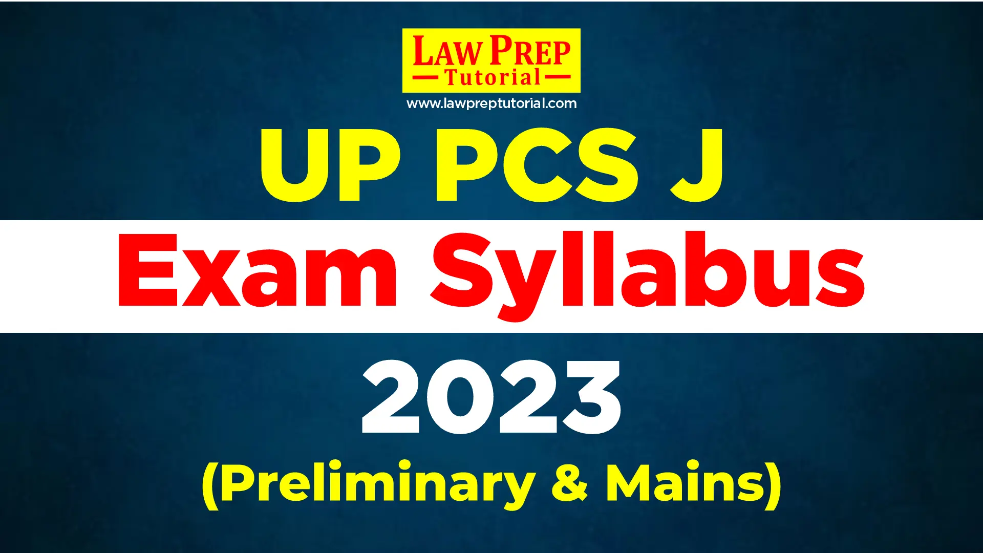 UP Judiciary Syllabus 2024 (PCS J Syllabus Latest)