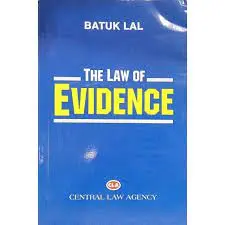 The Evidence Act, 1872 By Batuklal