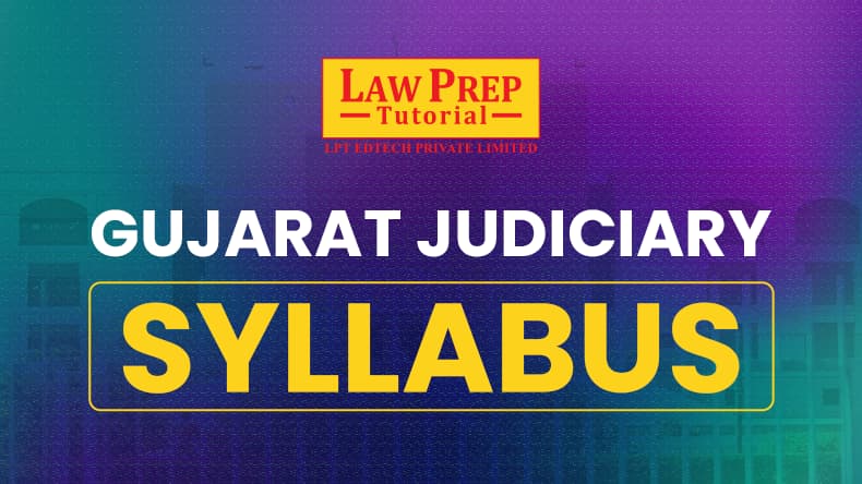 Gujarat Judiciary Syllabus 2024