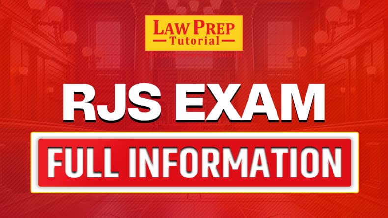 Rajasthan Judiciary (RJS) Exam 2024