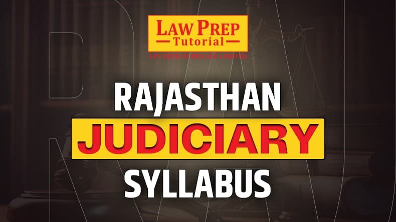 rajasthan judiciary syllabus 2024