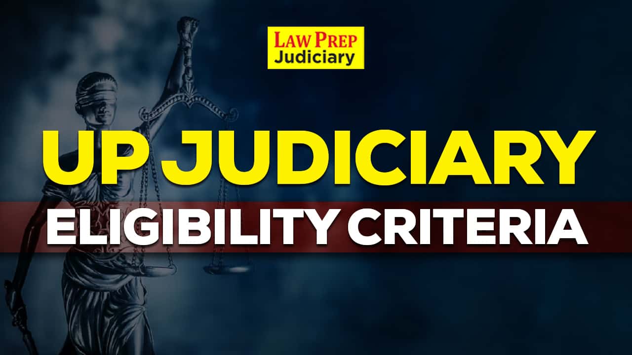 UP Judiciary Eligibility 2024 (UP PCS J Eligibility Criteria)