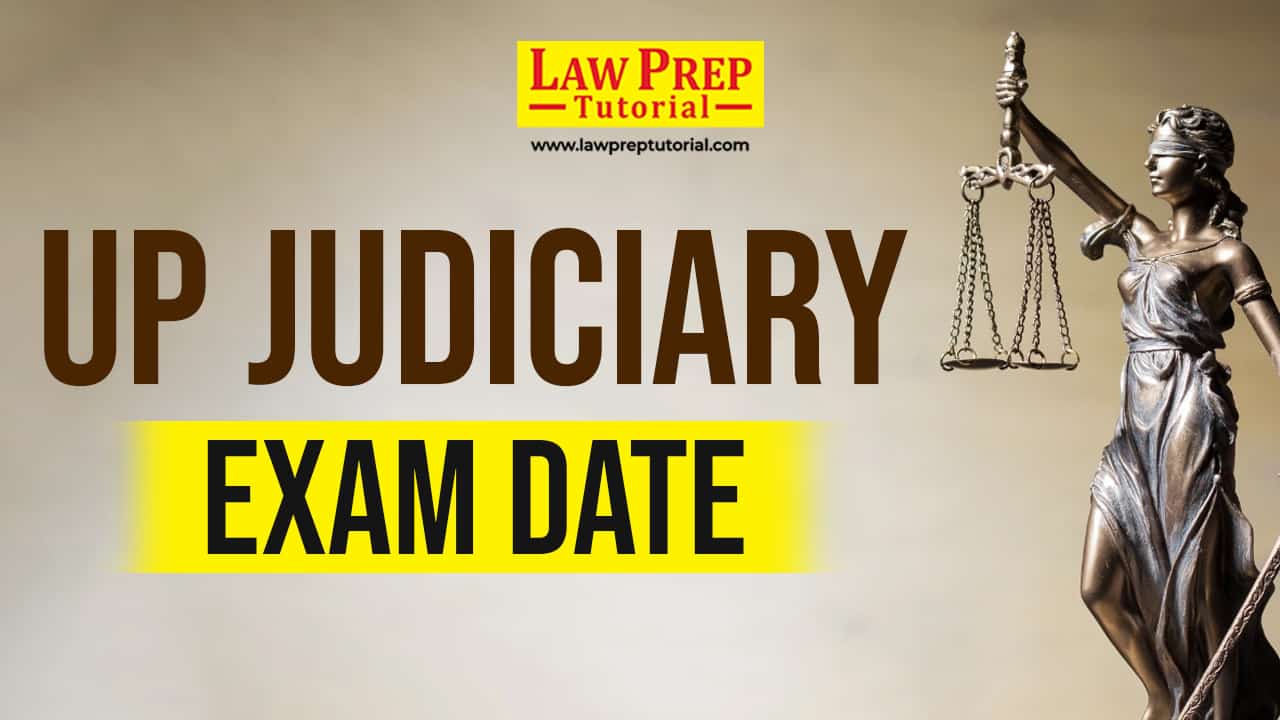 UP Judiciary Exam Date 2024 (PCS J Pre & Mains Date)