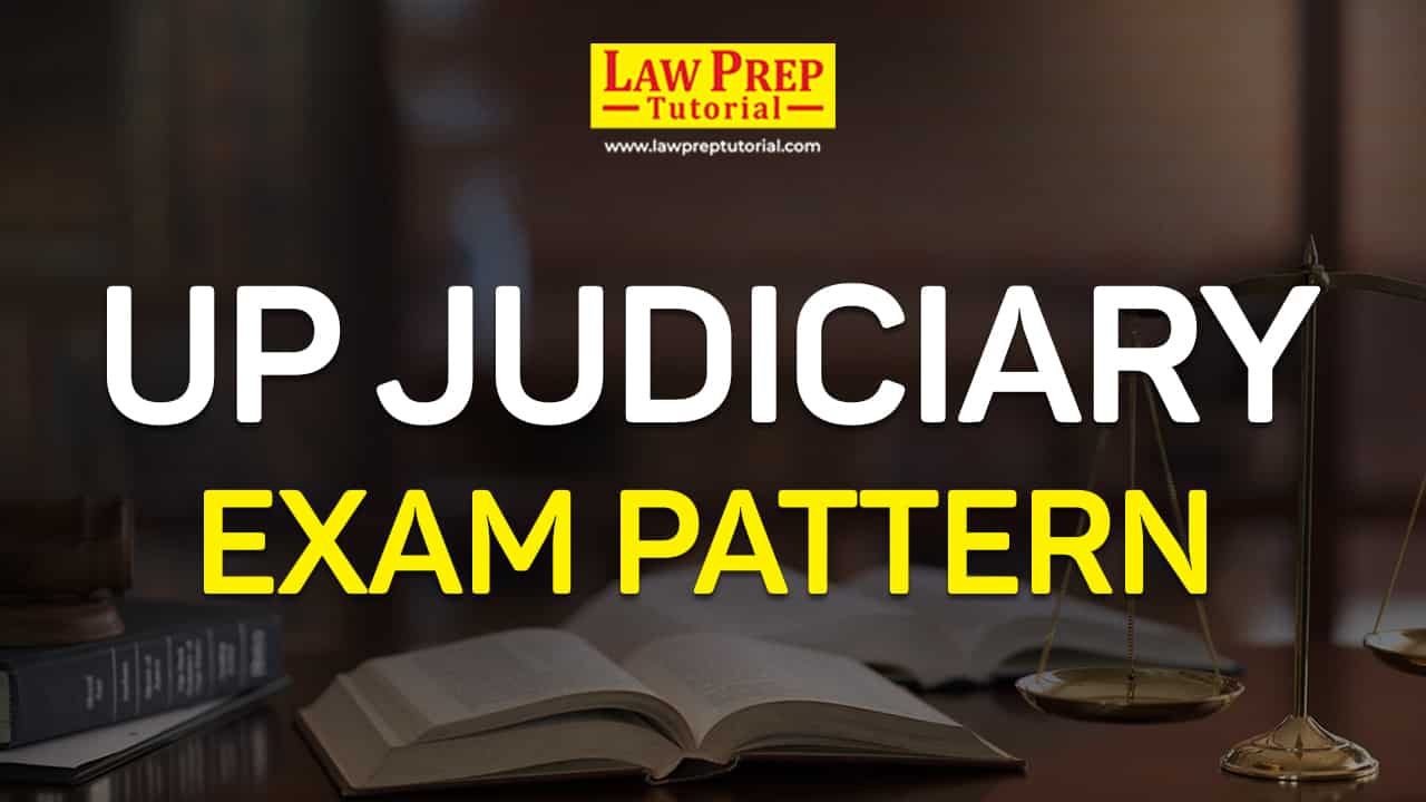 UP Judiciary Exam Pattern 2024 (UP PCS J Pattern)