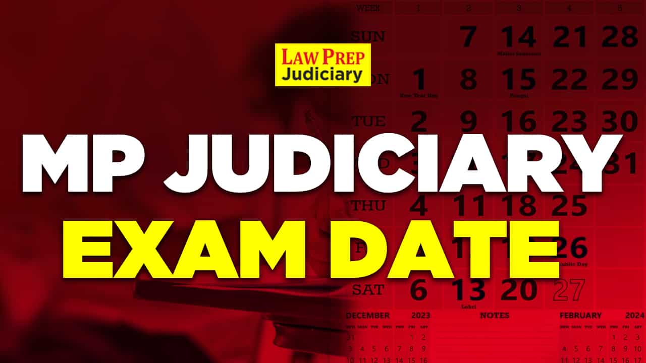 MPCJ Exam Date 2024 (MP Judiciary Exam Date)