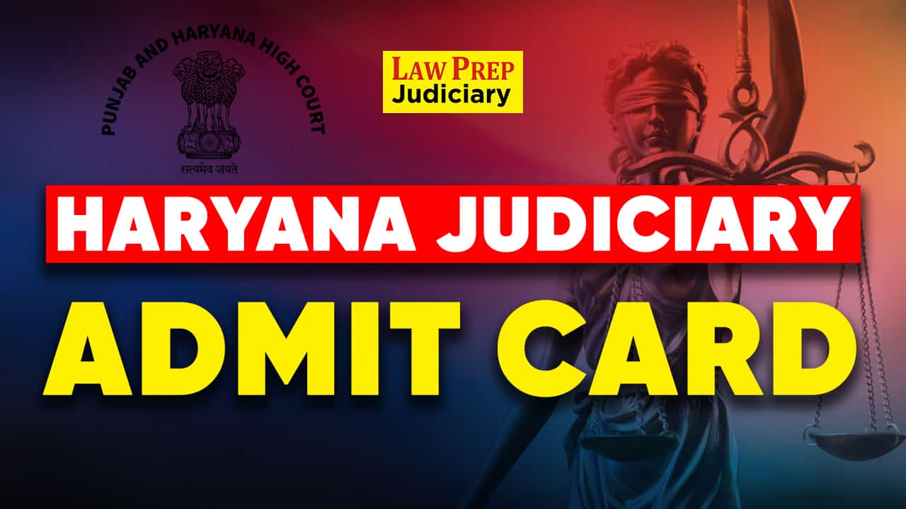 Haryana Judiciary Exam Admit Card 2024 (Free Download)
