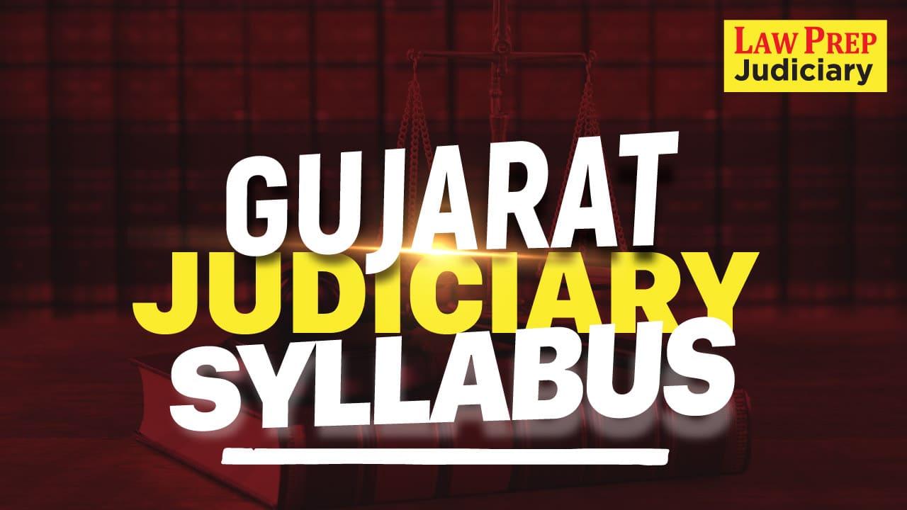 Gujarat judiciary syllabus