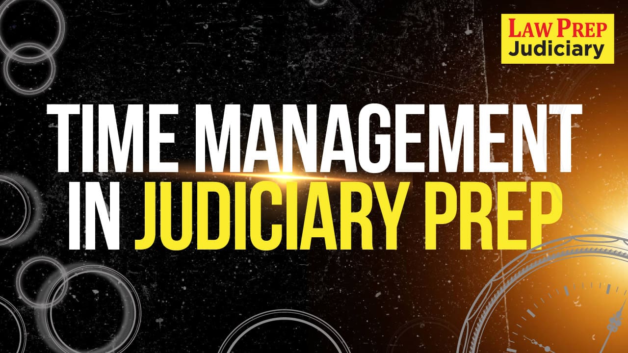 time management for judiciary