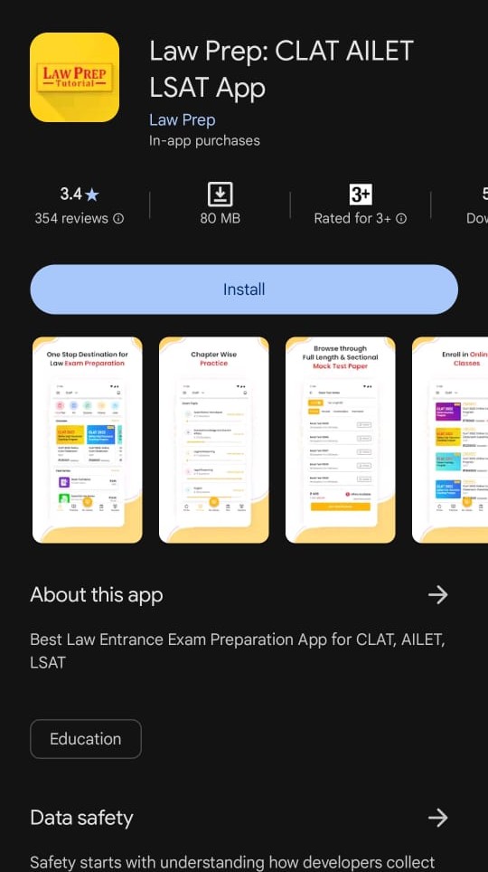 Law Prep Tutorial App