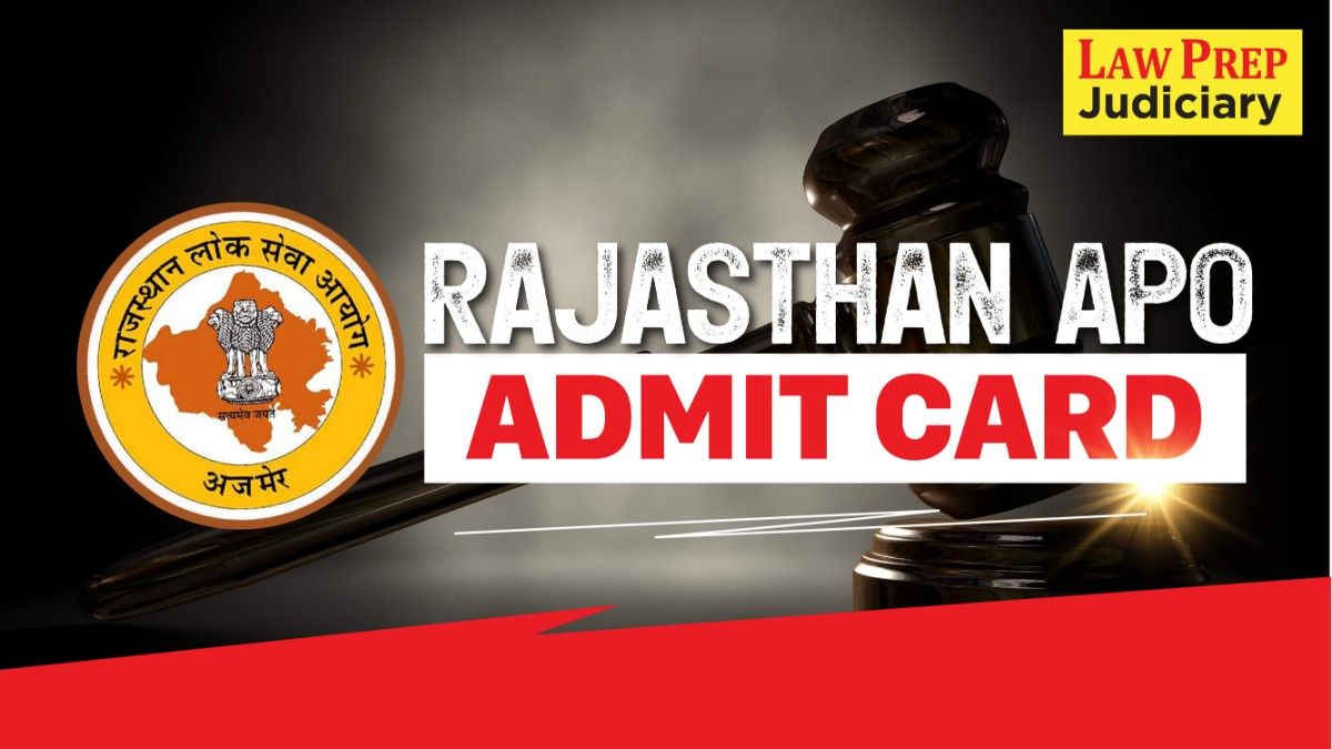 Rajasthan APO Admit Card