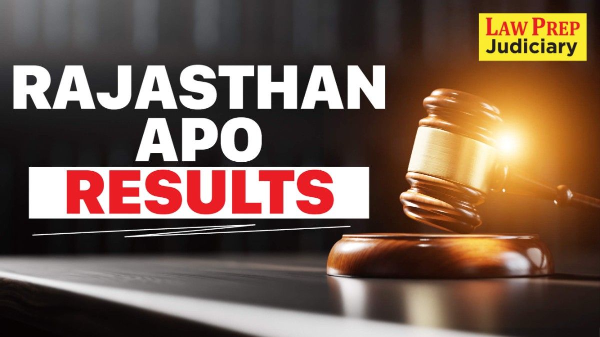 Rajasthan APO Results