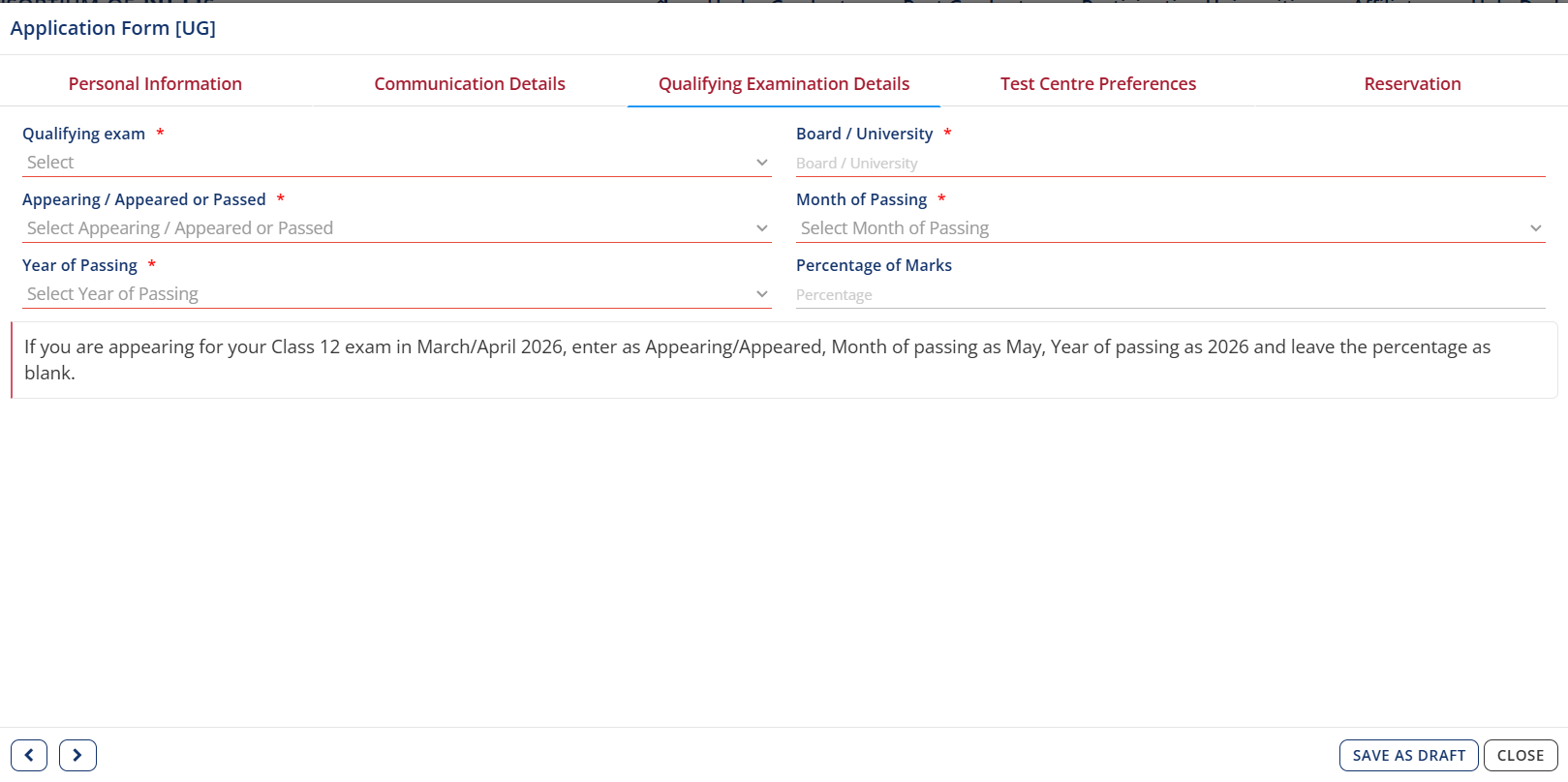 clat registration exam details