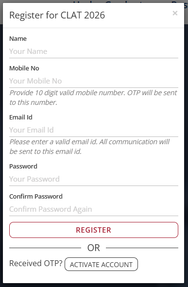 clat 2026 registration