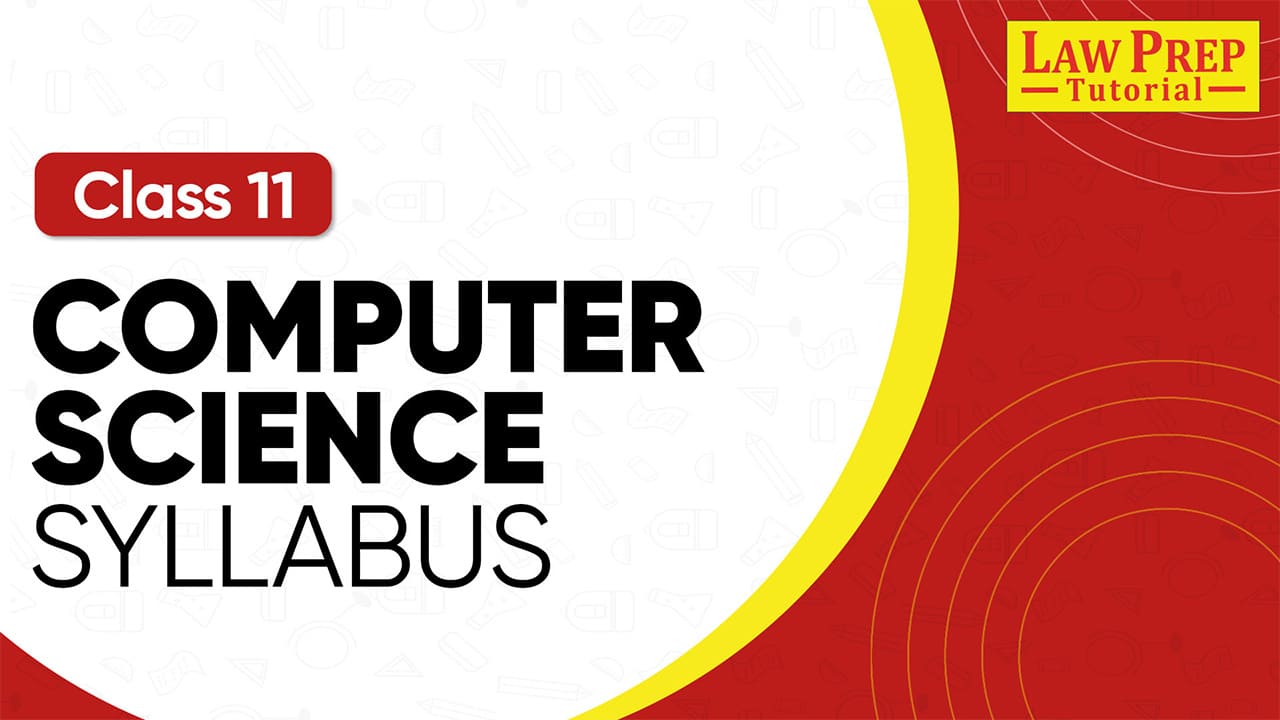 CBSE Class 11 Computer Science Syllabus