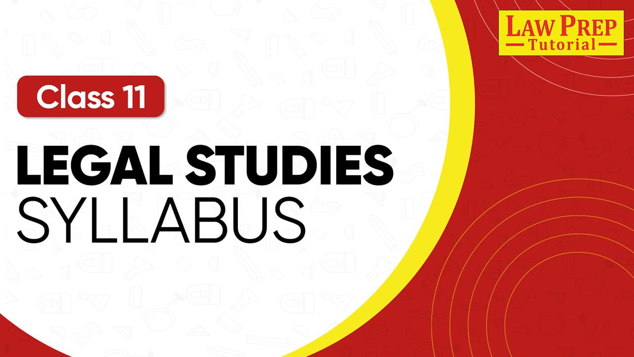 CBSE Class 11 Legal Studies syllabus