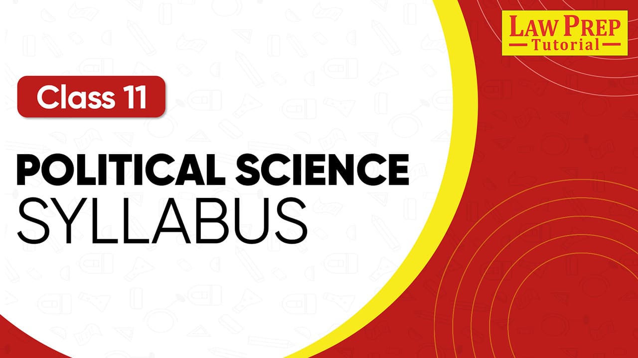 CBSE Class 11 Political Science syllabus