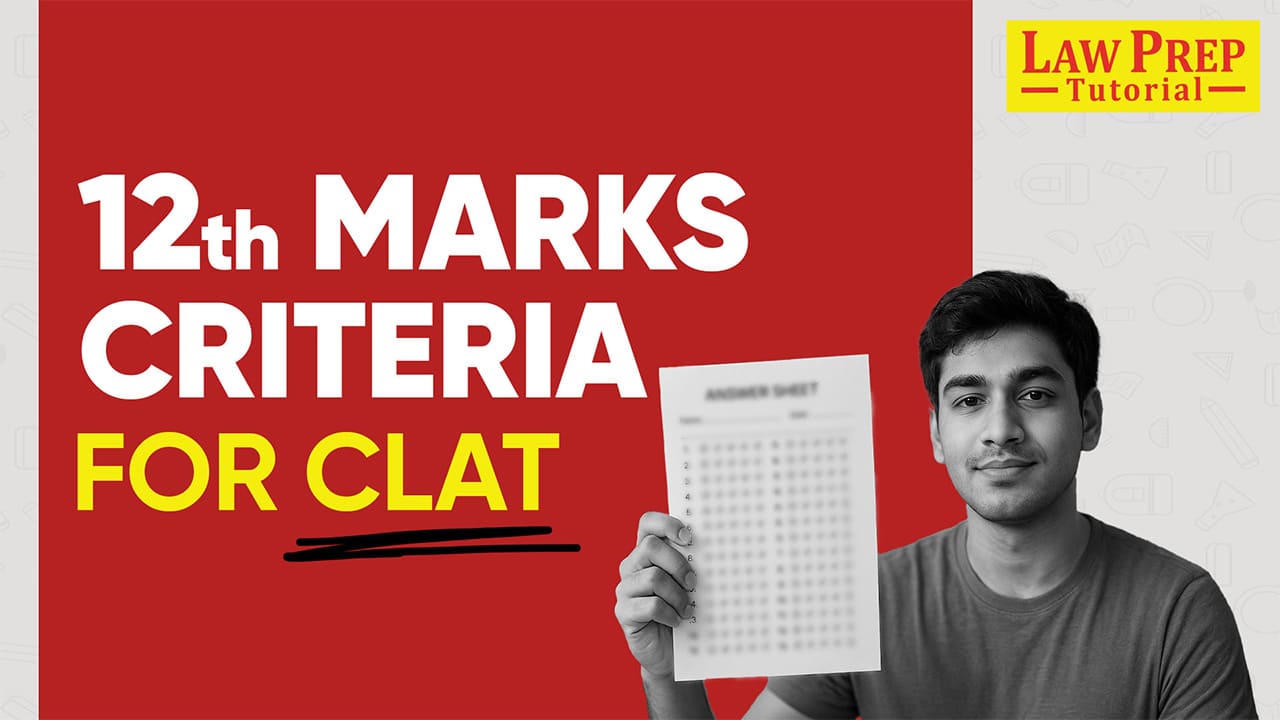 12th Marks Criteria for CLAT