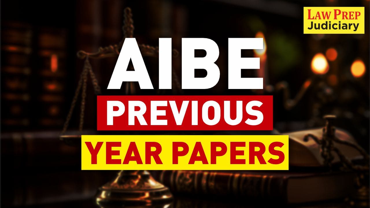 AIBE Previous Year Papers