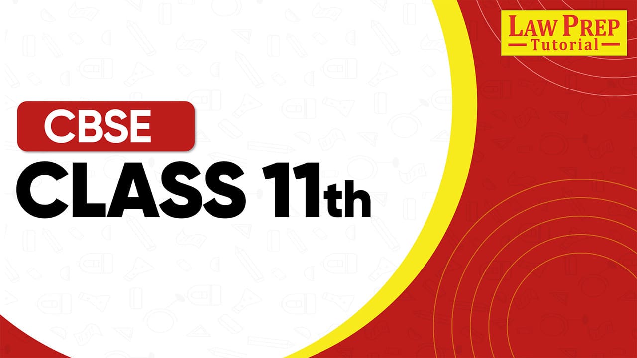 CBSE Class 11th