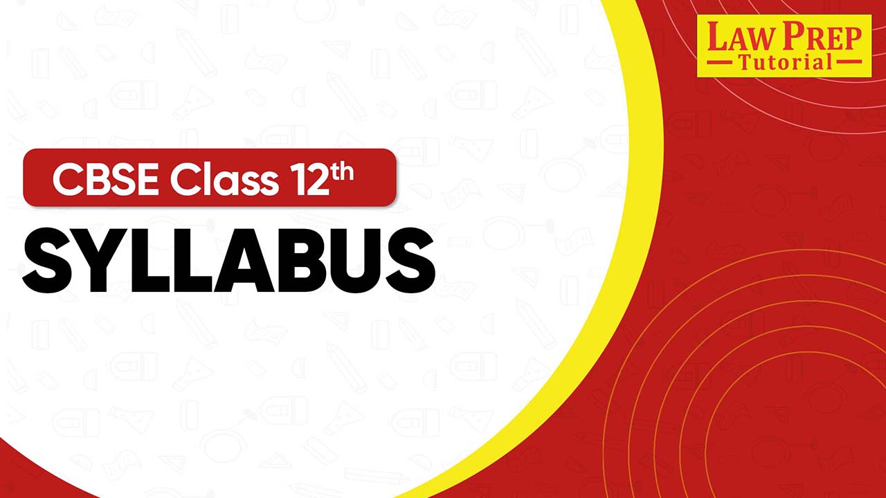 CBSE Class 12th Syllabus