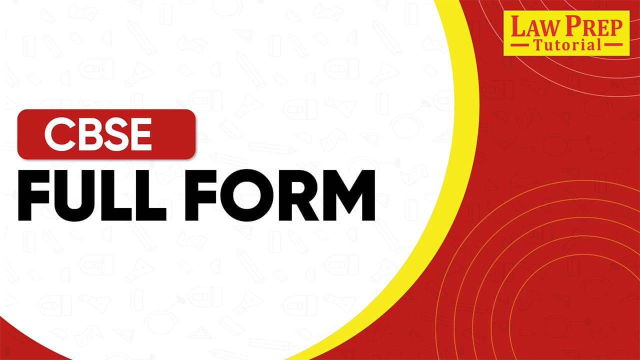 CBSE Full Form