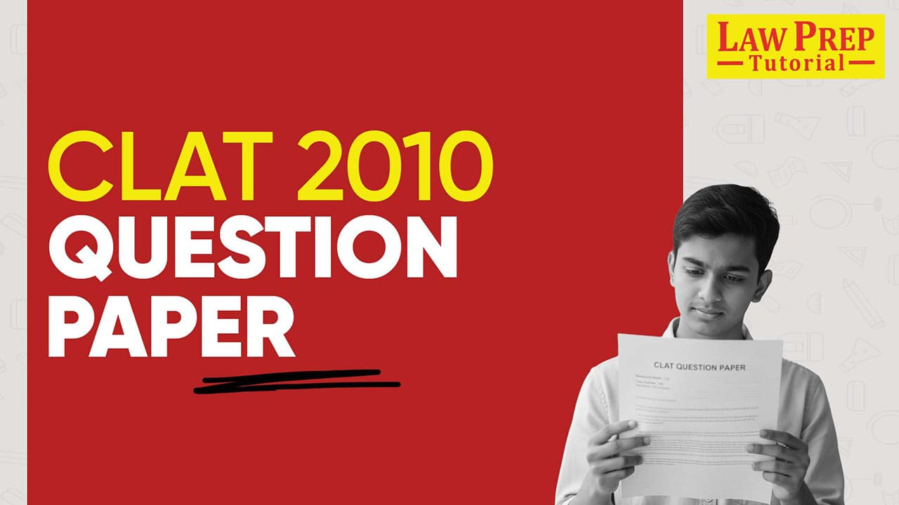 CLAT 2010 question paper