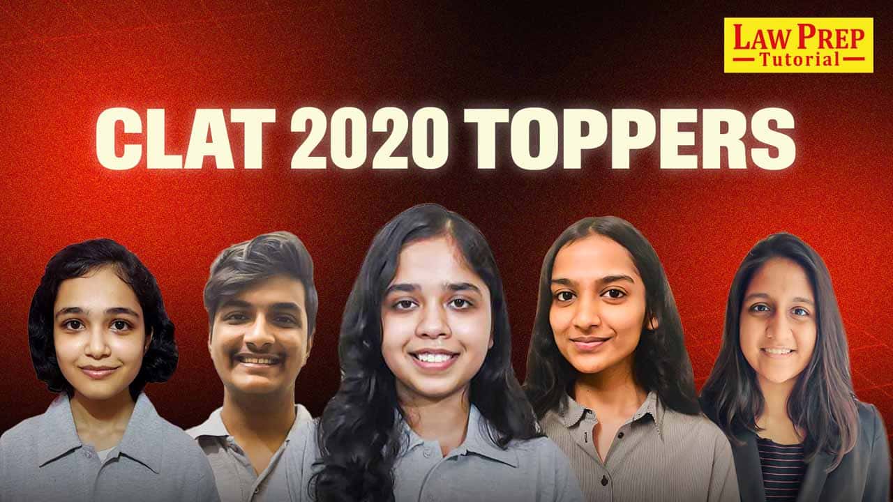 CLAT 2020 toppers