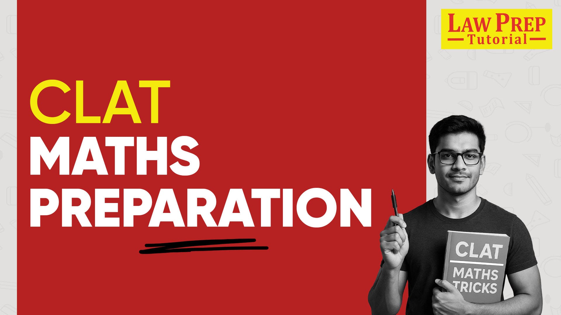 CLAT maths preparation